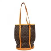 Pre-owned Canvas shoulder-bags Louis Vuitton Vintage , Brown , Dames