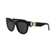 Elegante zonnebril voor jouw stijl Dior , Black , Unisex