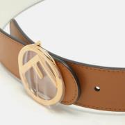 Pre-owned Leather belts Fendi Vintage , Brown , Dames