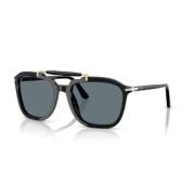 Stijlvolle zonnebril voor dagelijks gebruik Persol , Black , Unisex