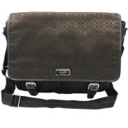 Pre-owned Canvas shoulder-bags Coach Pre-owned , Brown , Dames