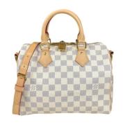 Pre-owned Fabric louis-vuitton-bags Louis Vuitton Vintage , White , Da...