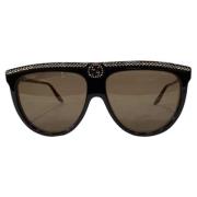 Pre-owned Plastic sunglasses Gucci Vintage , Black , Dames