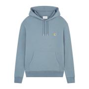 Katoenen sweatshirt met geborduurd logo en capuchon Maison Kitsuné , B...