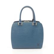 Pre-owned Leather louis-vuitton-bags Louis Vuitton Vintage , Blue , Da...