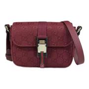 Pre-owned Canvas gucci-bags Gucci Vintage , Red , Heren