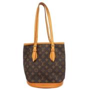 Pre-owned Canvas shoulder-bags Louis Vuitton Vintage , Brown , Dames