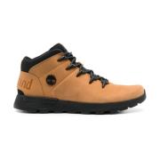 Bruine Sneakers Amandel Teen Logo Timberland , Brown , Heren