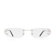 Rechthoekige Glasant Bril Cartier , Gray , Dames