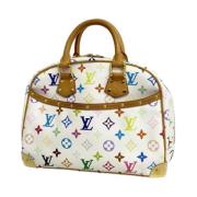 Pre-owned Canvas louis-vuitton-bags Louis Vuitton Vintage , White , Da...