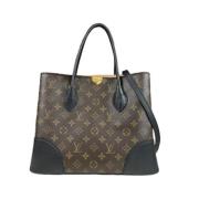 Pre-owned Canvas louis-vuitton-bags Louis Vuitton Vintage , Black , Da...