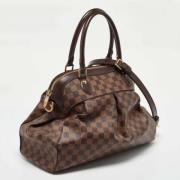 Pre-owned Canvas louis-vuitton-bags Louis Vuitton Vintage , Brown , Da...