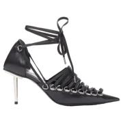 Pre-owned Leather heels Balenciaga Vintage , Black , Dames