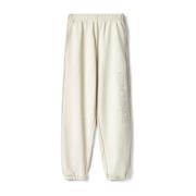 Felpa Sweatpants met Flock Logo Hinnominate , White , Dames