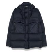 Eagle Down Anorak Puffer Jacket Ten C , Blue , Heren