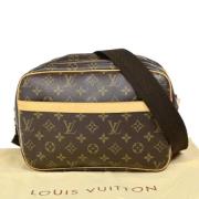 Pre-owned Canvas shoulder-bags Louis Vuitton Vintage , Brown , Dames