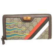 Pre-owned Leather wallets Gucci Vintage , Multicolor , Unisex