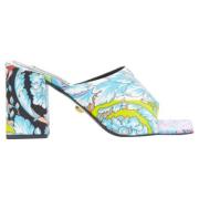 Pre-owned Cotton heels Versace Pre-owned , Multicolor , Dames