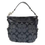 Pre-owned Canvas handbags Coach Pre-owned , Black , Dames