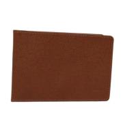 Pre-owned Leather wallets Louis Vuitton Vintage , Brown , Dames