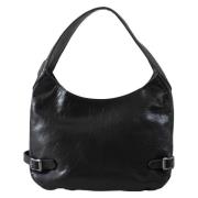 Moderne Stijlvolle Tas met Ritssluiting ASH , Black , Dames