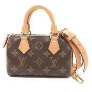 Pre-owned Canvas louis-vuitton-bags Louis Vuitton Vintage , Brown , Da...