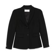 Stijlvolle Jas voor Vrouwen Peserico , Black , Dames