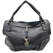 Pre-owned Leather celine-bags Celine Vintage , Black , Dames