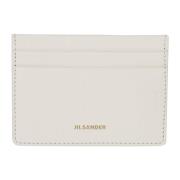 Heren Portemonnee Krijt met Kaartsleuven Jil Sander , White , Heren