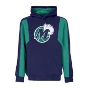 NBA Color Blocked Hoodie Hardwood Classics Mitchell & Ness , Blue , He...