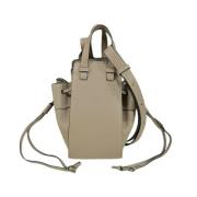 Pre-owned Leather handbags Loewe Pre-owned , Beige , Dames