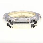 Pre-owned Silver rings Gucci Vintage , Gray , Dames