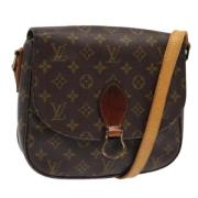 Pre-owned Canvas louis-vuitton-bags Louis Vuitton Vintage , Brown , Da...