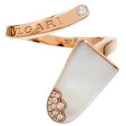 Pre-owned Rose Gold rings Bvlgari Vintage , Pink , Dames