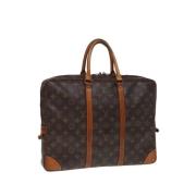 Pre-owned Canvas louis-vuitton-bags Louis Vuitton Vintage , Brown , Da...