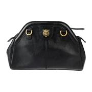 Pre-owned Leather gucci-bags Gucci Vintage , Black , Dames