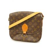 Pre-owned Fabric louis-vuitton-bags Louis Vuitton Vintage , Brown , Da...