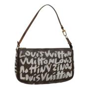 Pre-owned Canvas louis-vuitton-bags Louis Vuitton Vintage , Brown , Da...