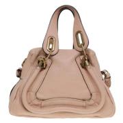 Pre-owned Leather handbags Chloé Pre-owned , Pink , Dames