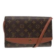 Pre-owned Canvas louis-vuitton-bags Louis Vuitton Vintage , Brown , Da...