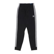 Zwart/Wit Trainingsbroek met Boord Adidas , Black , Heren