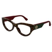 Stijlvolle Brilmontuur Gg1665O-006 Gucci , Brown , Unisex