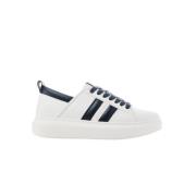 Eco-Wembley Wit Blauwe Sneakers Alexander Smith , White , Heren