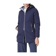 Dames Synthetische Peacoat Jas Ciesse Piumini , Blue , Dames