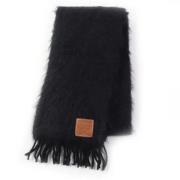 Pre-owned Fabric scarves Loewe Pre-owned , Black , Dames