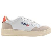 Sneakers van leer en suède Autry , White , Dames