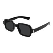 Stijlvolle Leren Schoudertas Saint Laurent , Black , Unisex