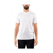 Heren T-shirt, Stijlvol Ontwerp Emporio Armani , White , Heren