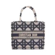 Pre-owned Canvas dior-bags Dior Vintage , Blue , Dames