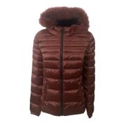 Bruine Hoodie met rits RefrigiWear , Brown , Heren